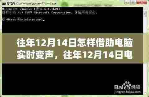 往年12月14日电脑实时变声技术，测评、特性、体验、对比与用户群体洞察