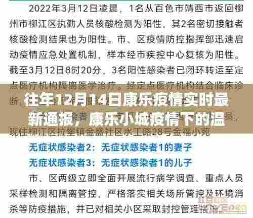 康乐小城疫情下的温馨日常,疫情实时通报与阳光笑声的交织