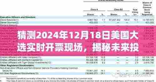 揭秘未来投票之夜,2024年美国大选实时开票现场的高科技魔法展现