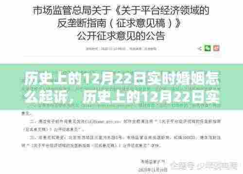 小红书教你实时起诉婚姻纠纷，历史12月22日的法律途径解析