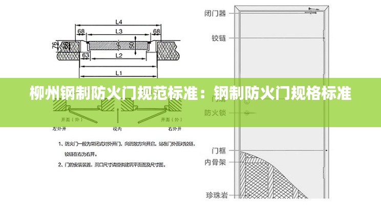 柳州钢制防火门规范标准：钢制防火门规格标准 