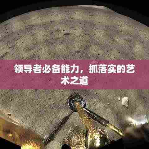 领导者必备能力,抓落实的艺术之道