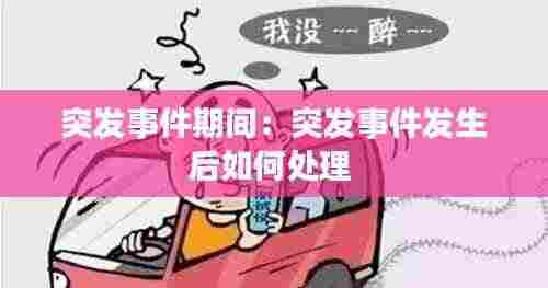 突发事件期间：突发事件发生后如何处理 
