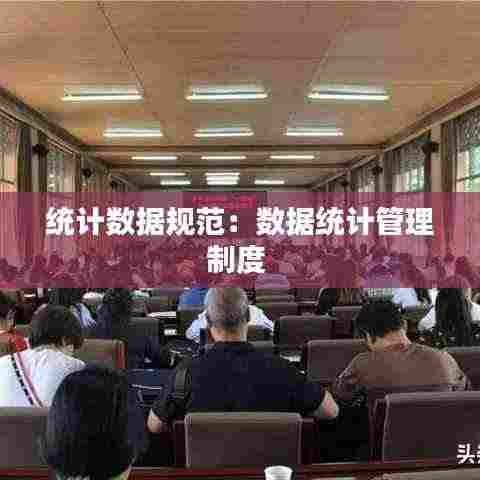 统计数据规范：数据统计管理制度 