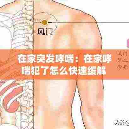 在家突发哮喘:在家哮喘犯了怎么快速缓解