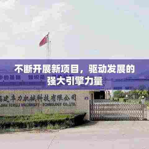 不断开展新项目,驱动发展的强大引擎力量