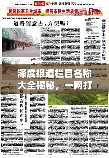 深度报道栏目名称大全揭秘,一网打尽各类精彩标题!