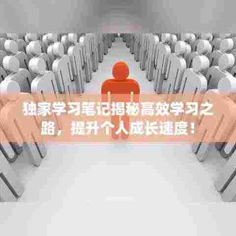 独家学习笔记揭秘高效学习之路,提升个人成长速度!