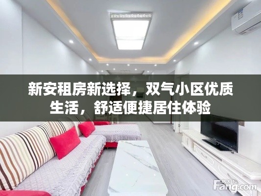 新安租房新选择，双气小区优质生活，舒适便捷居住体验