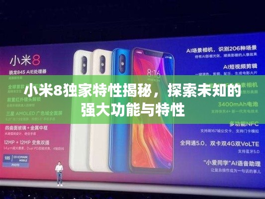 小米8独家特性揭秘，探索未知的强大功能与特性